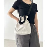 バケツ型ナイロンショルダーバッグ | Outfitter lab | 詳細画像6 