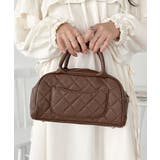 ブラウン | キルティングボストンバッグ | Outfitter lab