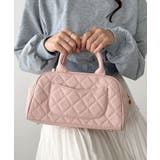 ピンク | キルティングボストンバッグ | Outfitter lab