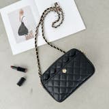 フラワーモチーフ キルティング チェーンショルダーバッグ | Outfitter lab | 詳細画像16