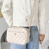 フラワーモチーフ キルティング チェーンショルダーバッグ | Outfitter lab | 詳細画像17