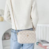 フラワーモチーフ キルティング チェーンショルダーバッグ | Outfitter lab | 詳細画像19