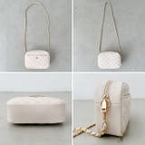 フラワーモチーフ キルティング チェーンショルダーバッグ | Outfitter lab | 詳細画像23