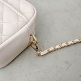 フラワーモチーフ キルティング チェーンショルダーバッグ | Outfitter lab | 詳細画像27