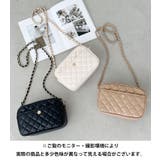 フラワーモチーフ キルティング チェーンショルダーバッグ | Outfitter lab | 詳細画像28