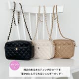 フラワーモチーフ キルティング チェーンショルダーバッグ | Outfitter lab | 詳細画像4