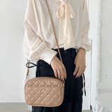 フラワーモチーフ キルティング チェーンショルダーバッグ | Outfitter lab | 詳細画像7