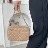 フラワーモチーフ キルティング チェーンショルダーバッグ | Outfitter lab | 詳細画像9