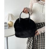 ブラック | 2WAYフェイクファーショルダーバッグ | Outfitter lab