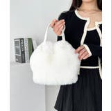 ホワイト | 2WAYフェイクファーショルダーバッグ | Outfitter lab