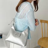 リボンモチーフワンハンドルPUホーボーバッグ | Outfitter lab | 詳細画像25 