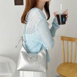 リボンモチーフワンハンドルPUホーボーバッグ | Outfitter lab | 詳細画像28 