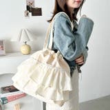 【A4サイズ対応】フリルトートバッグ | Outfitter lab | 詳細画像15 