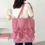 【A4サイズ対応】フリルトートバッグ | Outfitter lab | 詳細画像19 