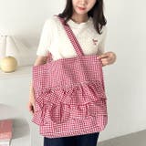 【A4サイズ対応】フリルトートバッグ | Outfitter lab | 詳細画像20 