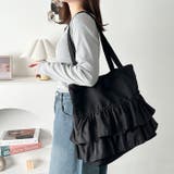 【A4サイズ対応】フリルトートバッグ | Outfitter lab | 詳細画像5 