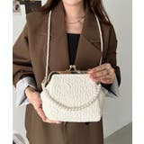 ホワイト | 2wayがま口パールショルダーバッグ | Outfitter lab
