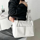 【A4サイズ対応】ダブルポケットPUトートバッグ | Outfitter lab | 詳細画像12 