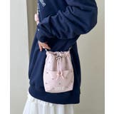 ピンク | ビジューデザインミニサコッシュバッグ | Outfitter lab