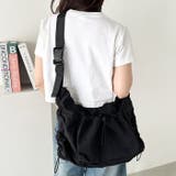 【A4サイズ対応】ポケット付きドロストショルダーバッグ | Outfitter lab | 詳細画像7