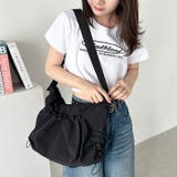 【A4サイズ対応】ポケット付きドロストショルダーバッグ | Outfitter lab | 詳細画像8