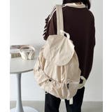 アイボリー | 【大容量】ドロストナイロンバックパック/リュック | Outfitter lab