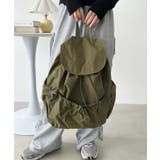 カーキ | 【大容量】ドロストナイロンバックパック/リュック | Outfitter lab