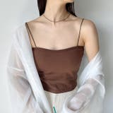 華奢ストラップカップ付キャミソール | Outfitter lab | 詳細画像19 
