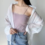 華奢ストラップカップ付キャミソール | Outfitter lab | 詳細画像25 