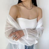 華奢ストラップカップ付キャミソール | Outfitter lab | 詳細画像7 