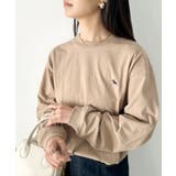 ベージュ | POLO CHAMPS 長袖Tシャツ | Outfitter lab