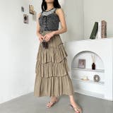 Iラインティアードスカート | Outfitter lab | 詳細画像34