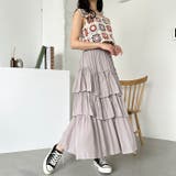 Iラインティアードスカート | Outfitter lab | 詳細画像26