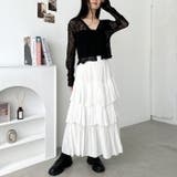 Iラインティアードスカート | Outfitter lab | 詳細画像14