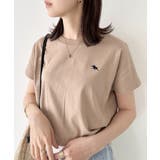 ベージュ | POLO CHAMPS / フレンチスリーブT | Outfitter lab