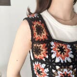 フラワークロシェ編みビスチェ | Outfitter lab | 詳細画像12 