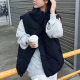 スタンドカラーフェイクダウンオーバーサイズベスト | Outfitter lab | 詳細画像8