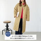 キルティングノーカラーコート | Outfitter lab | 詳細画像2 