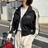 ラインショート丈トラックジャケット | Outfitter lab | 詳細画像13 