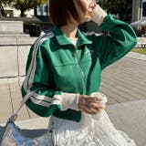 ラインショート丈トラックジャケット | Outfitter lab | 詳細画像18 