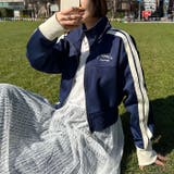 ラインショート丈トラックジャケット | Outfitter lab | 詳細画像21 