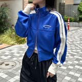 ラインショート丈トラックジャケット | Outfitter lab | 詳細画像25 