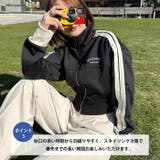 ラインショート丈トラックジャケット | Outfitter lab | 詳細画像4 