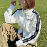 ラインショート丈トラックジャケット | Outfitter lab | 詳細画像5 