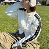 ラインショート丈トラックジャケット | Outfitter lab | 詳細画像6 