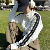 ラインショート丈トラックジャケット | Outfitter lab | 詳細画像7 