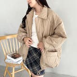 裏ボアオーバーサイズキルティングジャケット/中綿コート | Outfitter lab | 詳細画像16 