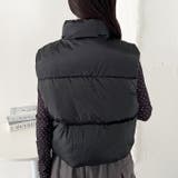 ショート丈ファスナー中綿ダウンベスト | Outfitter lab | 詳細画像12 