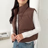 ショート丈ファスナー中綿ダウンベスト | Outfitter lab | 詳細画像17 