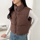 ショート丈ファスナー中綿ダウンベスト | Outfitter lab | 詳細画像18 